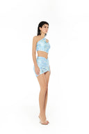 ASYMMETRIC SKIRT(PRINTED)