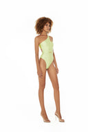 ONE SHOULDER SWIMSUIT (Solid)