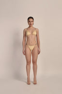 PAIGE YELLOW-IRIS TRIANGLE TOP