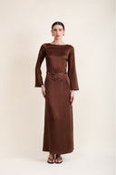 CARMELA SIENNA BACKLESS DRESS