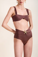 AMY SIENNA BANDEAU TOP