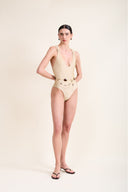 BIANCA SAHARA PLUNGE SWIMSUIT