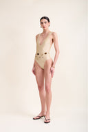 BIANCA SAHARA PLUNGE SWIMSUIT