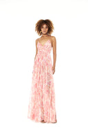 JEWEL STRAP BACKLESS DRESS