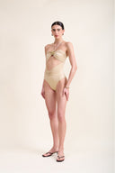 NICOLE SAHARA ASYMMETRIC SWIMSUIT