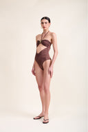 NICOLE SIENNA ASYMMETRIC SWIMSUIT