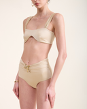 AMY SAHARA BANDEAU TOP