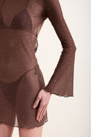 AMBER SIENNA BEACH COVER-UP
