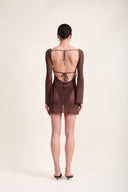 AMBER SIENNA BEACH COVER-UP