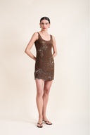 CELESTE HAND EMBROIDERED DRESS