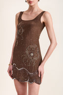 CELESTE HAND EMBROIDERED DRESS