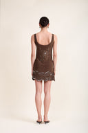 CELESTE HAND EMBROIDERED DRESS