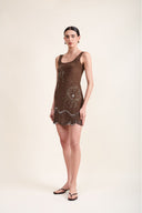 CELESTE HAND EMBROIDERED DRESS