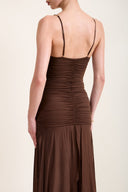 JOSEPHINE SIENNA JEWEL STRAP DRESS