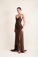 JOSEPHINE SIENNA JEWEL STRAP DRESS